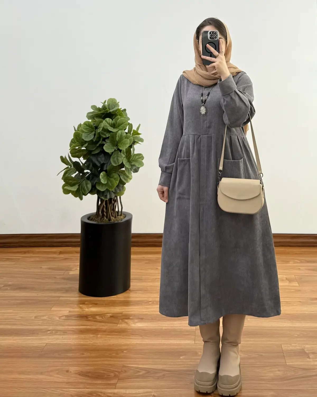 پیراهن کبریتی دو جیب